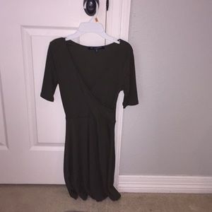 Army green dress
